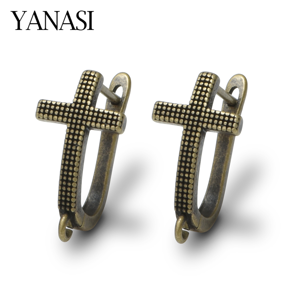 Antique Brass Hook - Fermoirs de boucles d'oreilles en laiton