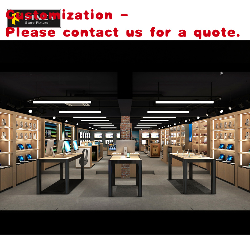 Interior Design Retail - Personnalisé. Meubles d'affichage de magasin d'ordinateur