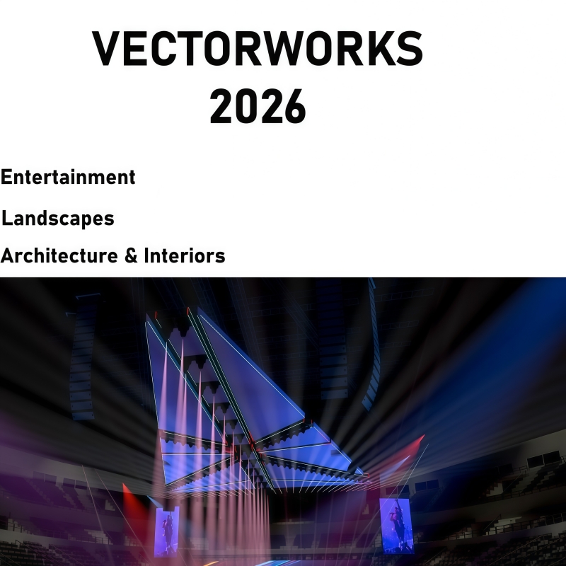 Interior Design And Build - Vectorworks 2026 Version Complète, Logiciel de