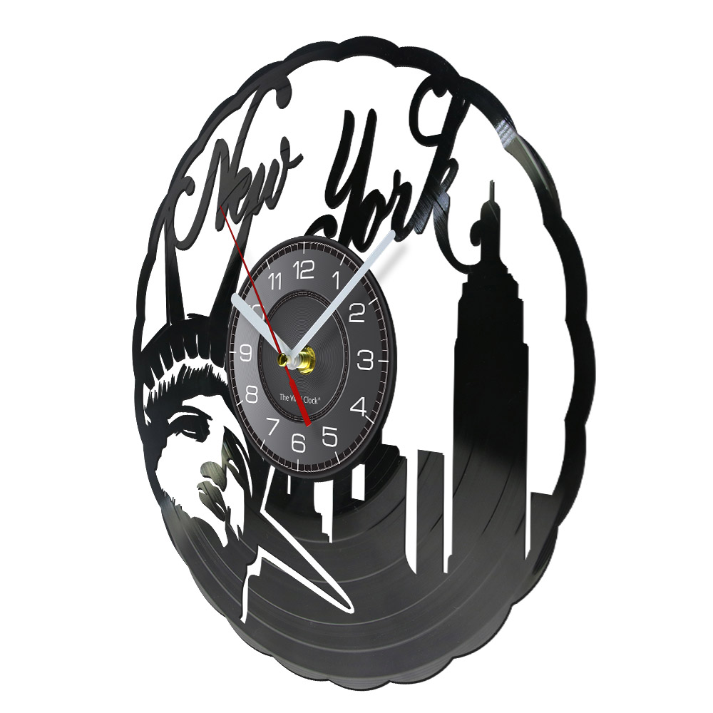 Horloge murale vintage en viny - Interior Design York avis et prix