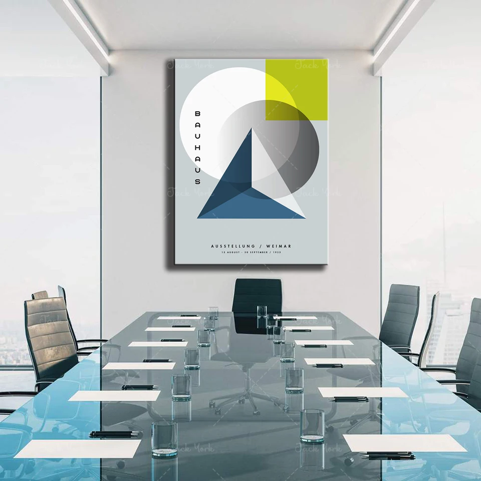 Bauhaus Weimar affiche d'expos - Interior Design York avis et prix