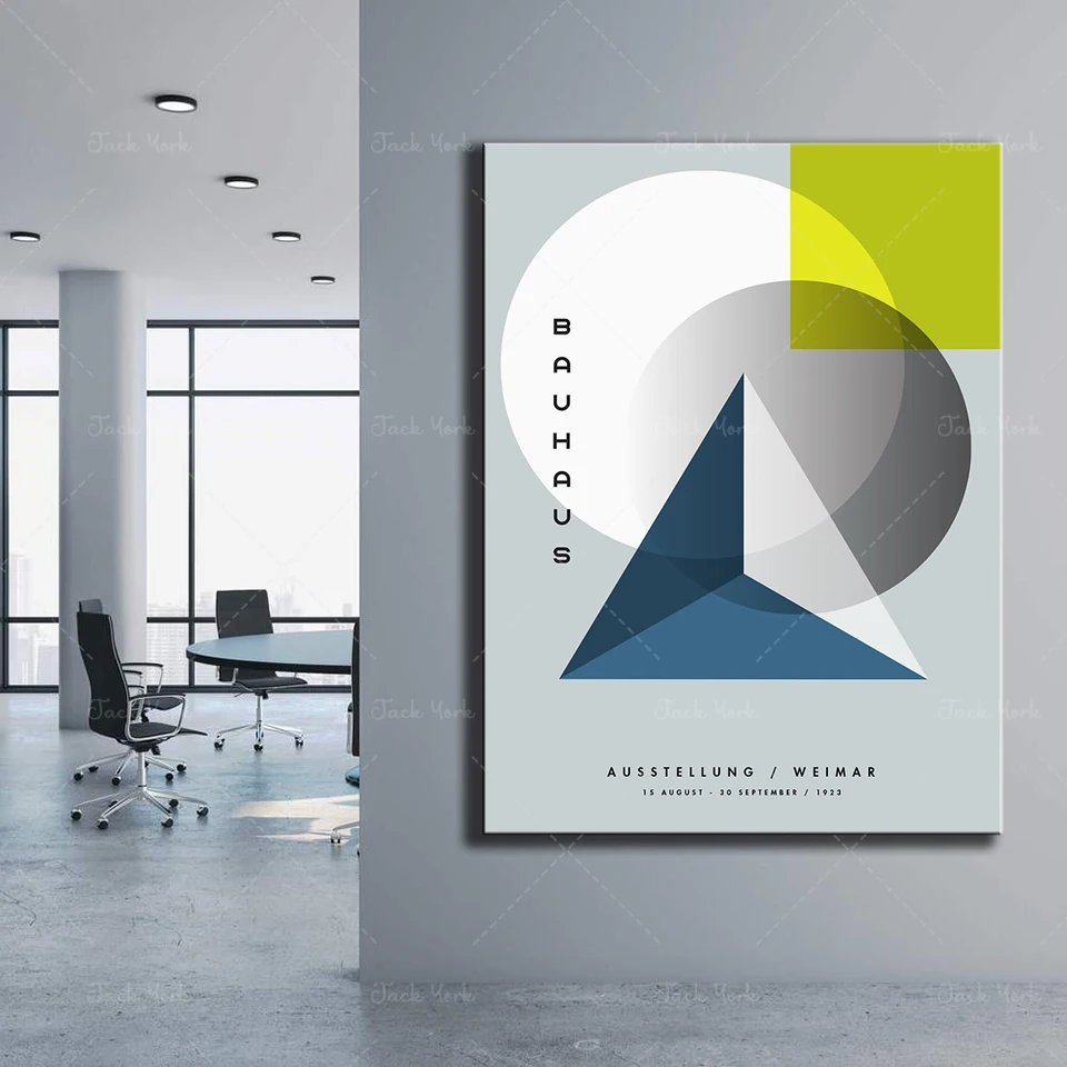 Bauhaus Weimar affiche d'expos - Interior Design York avis et prix