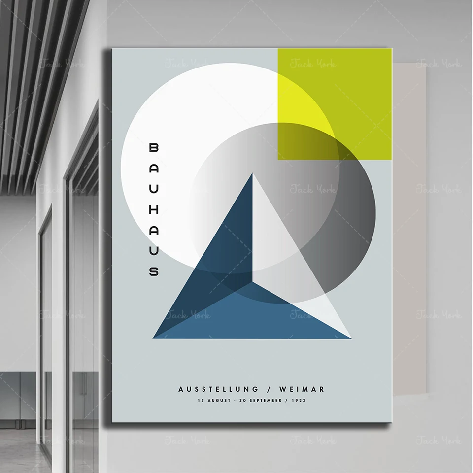 Bauhaus Weimar affiche d'expos - Interior Design York avis et prix