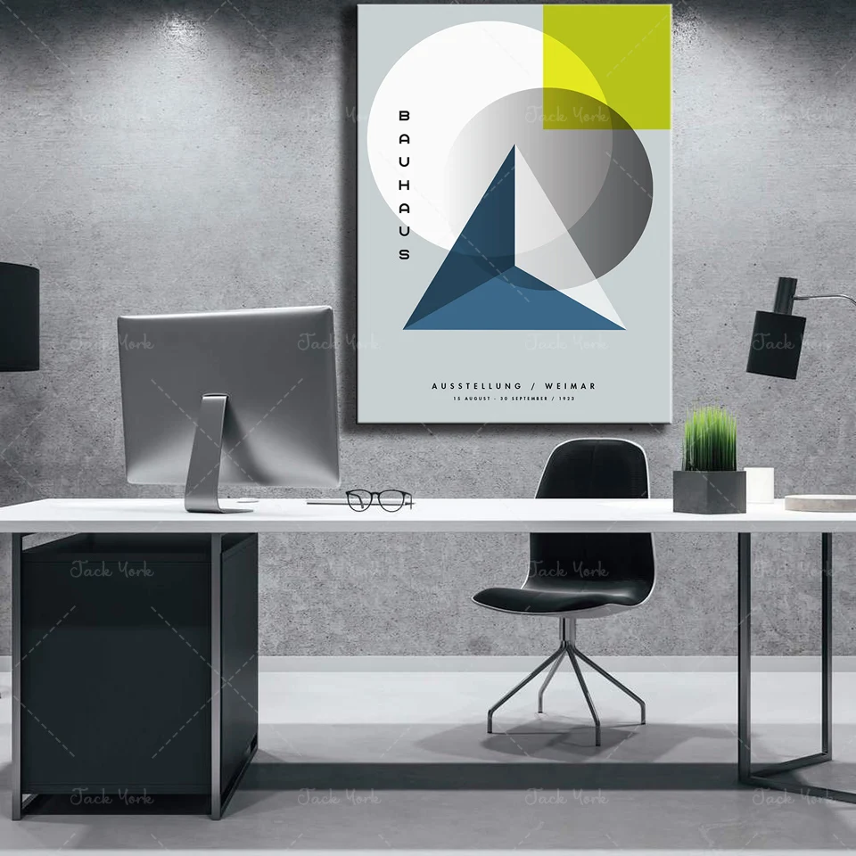 Bauhaus Weimar affiche d'expos - Interior Design York avis et prix