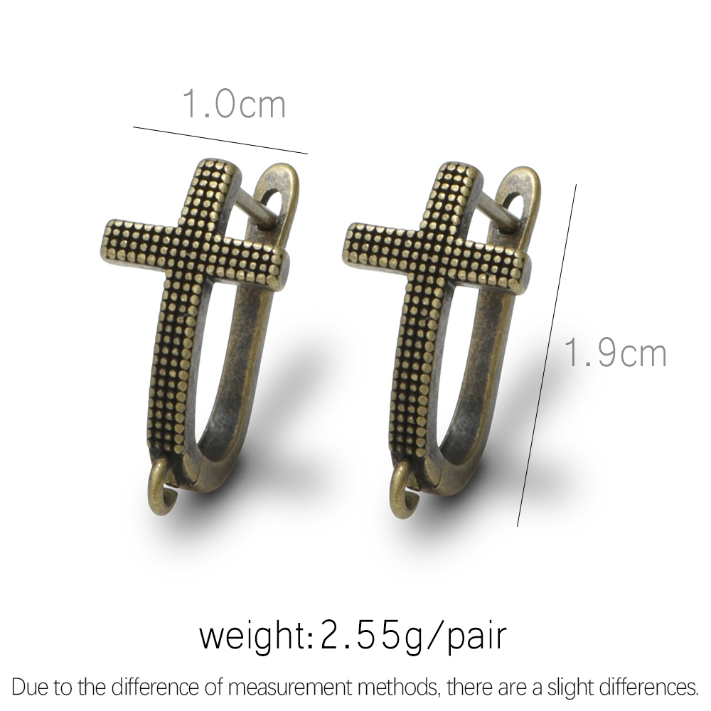 Fermoirs de boucles d'oreilles - Antique Brass Hook avis et prix