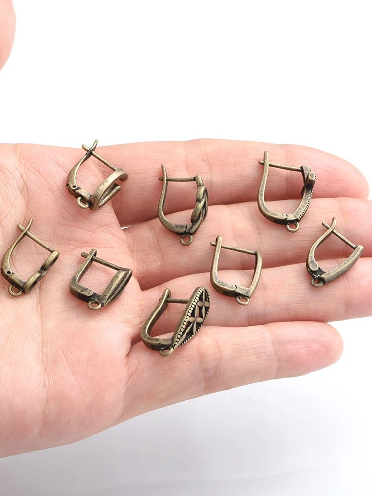 Fermoirs de boucles d'oreilles - Antique Brass Hook avis et prix