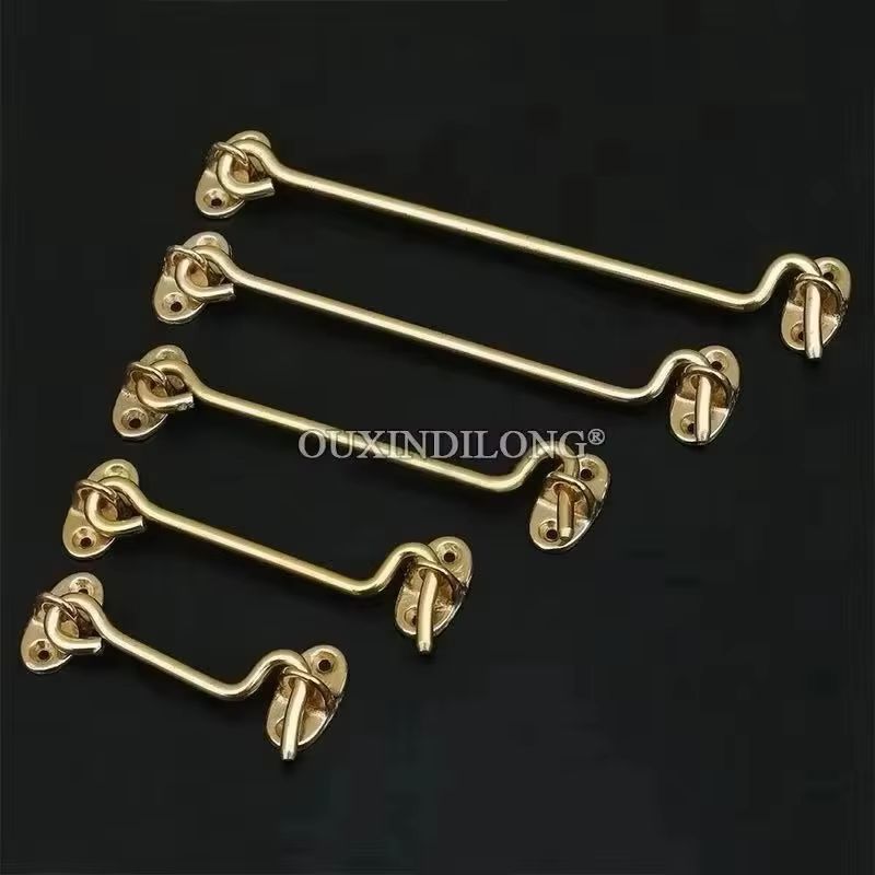 8 pièces de crochets et loquet - Antique Brass Hook avis et prix