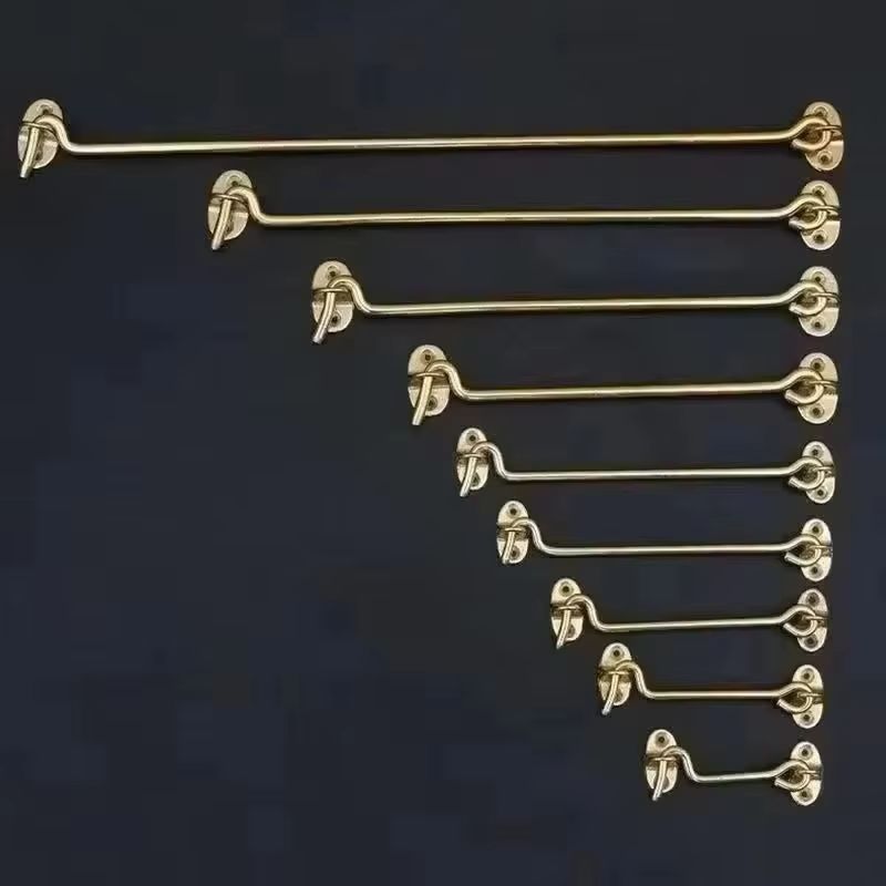 8 pièces de crochets et loquet - Antique Brass Hook avis et prix