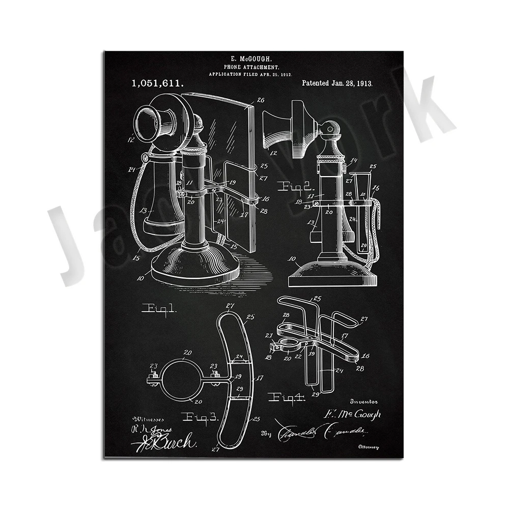Affiches de plan de brevet de  - Interior Design York avis et prix