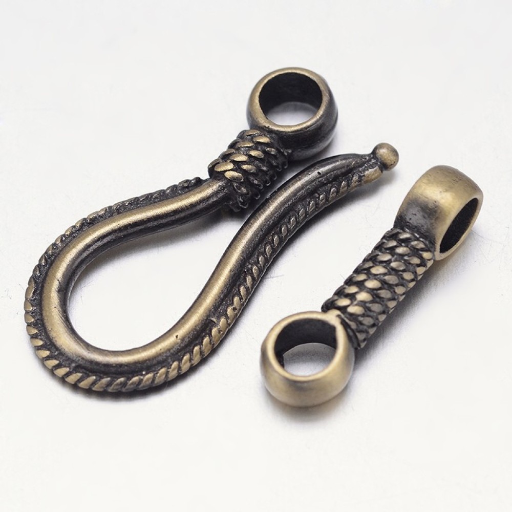Crochet en laiton plaqué T1 et - Antique Brass Hook avis et prix